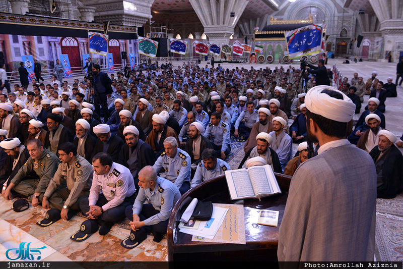 تجدید میثاق مسئولان سازمان عقیدتی سیاسی ارتش با آرمان‌های حضرت امام(س)