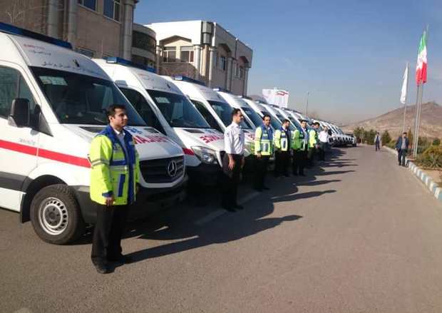 آمبولانسهای جدید در ناوگان اورژانس خراسان رضوی فعال شدند