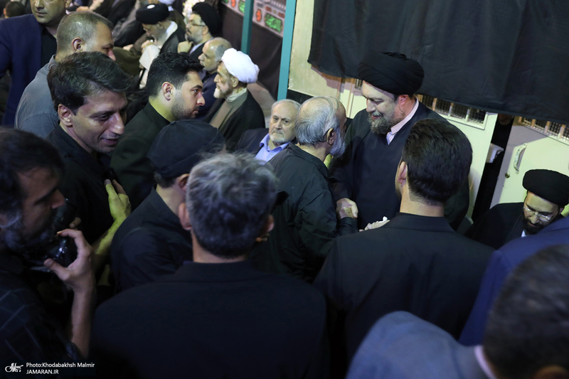 مراسم بزرگداشت همسر آیت الله موسوی بجنوردی (ره) در حسینیه شماره یک جماران-4