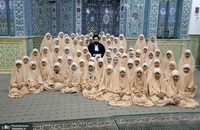 جشن تکلیف دختران در مجتمع یادگار امام با حضور سید علی خمینی (1)