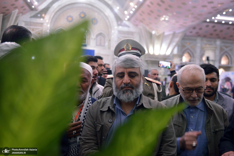 تجدید میثاق خانواده شهدای رسانه محمور مقاومت با آرمان های حضرت امام