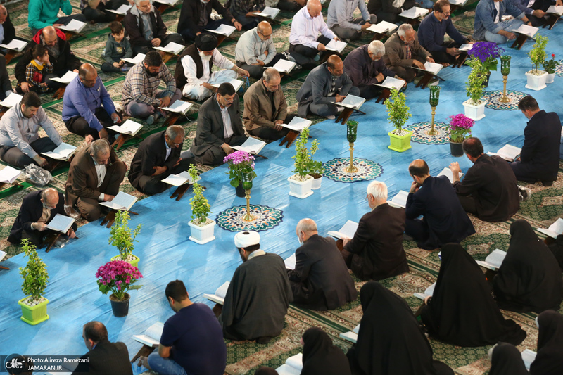 محفل انس با قرآن کریم در حرم مطهر حضرت عبدالعظیم حسنی (ع)