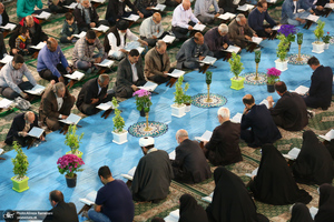 محفل انس با قرآن کریم در حرم مطهر حضرت عبدالعظیم حسنی (ع)