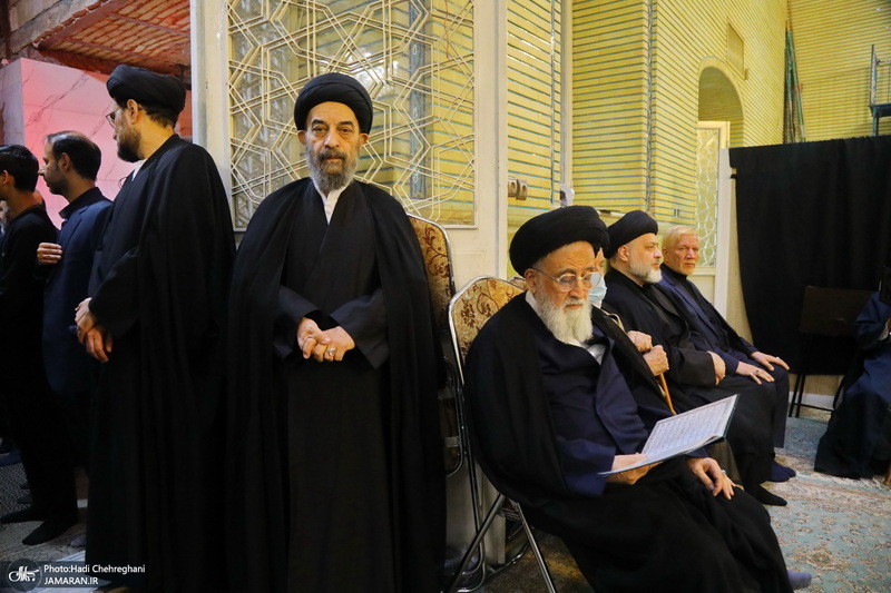 مراسم بزرگداشت همسر مرحوم آیت الله سید حسن طاهری خرم آبادی 