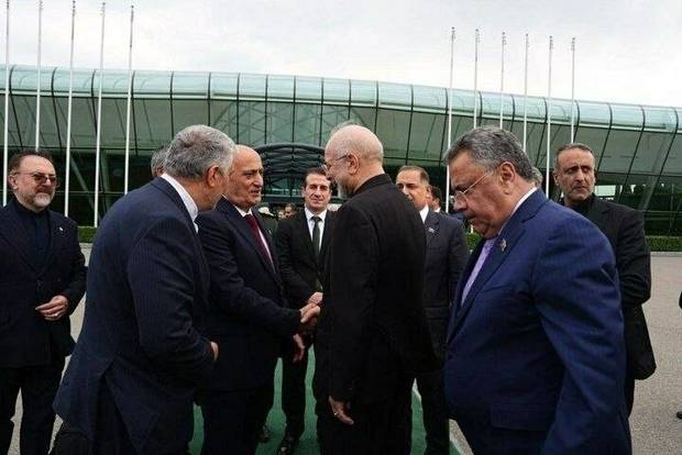 قالیباف باکو را به مقصد تهران ترک کرد