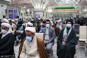 مراسم دوازدهمین سالگرد رحلت همسر گرامی امام و بیست و هفتمین سالگرد ارتحال سید احمد خمینی (ره)
