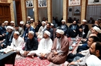 مراسم بزرگداشت علی اکبر محتشمی پور و سید محمود دعایی دو یار دیرین امام در نجف (10)