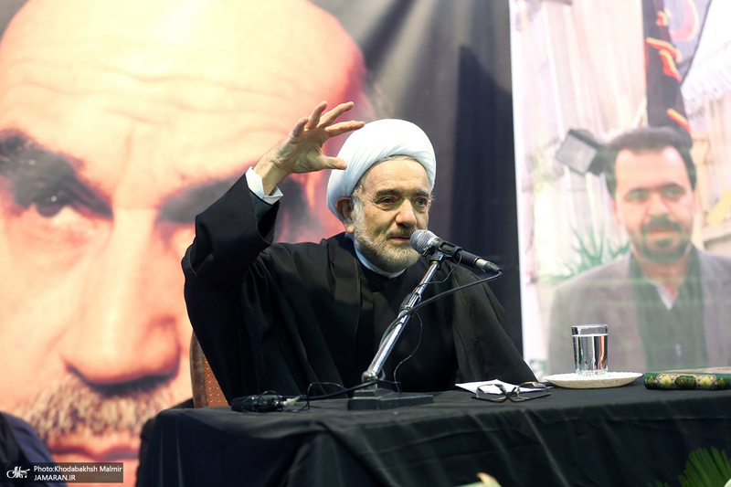 مراسم بزرگداشت مرحوم حاج عیسی جعفری و مرحوم سید احمد میریان در حسینیه جماران