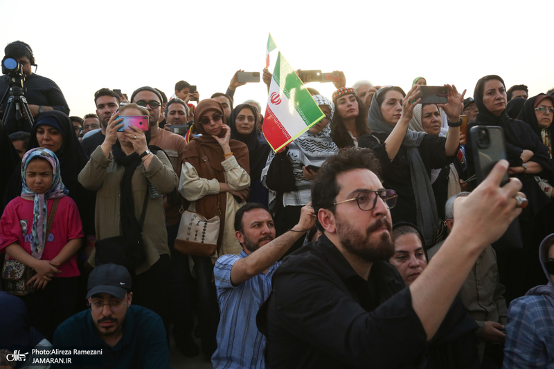 اجرای ارکستر سمفونیک تهران در برج آزادی