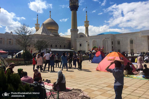 روز طبیعت در حرم مطهر حضرت امام خمینی(س) -1