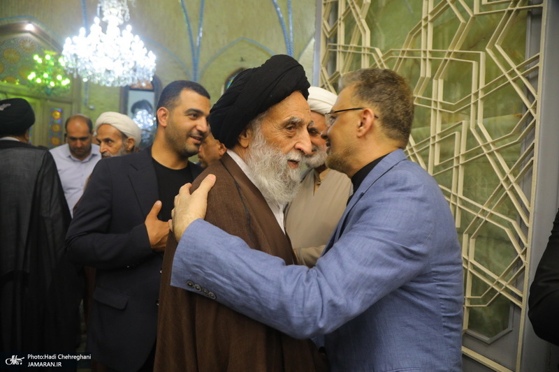 مراسم دومین سالگرد ارتحال آیت الله العظمی محفوظی (ره) در قم
