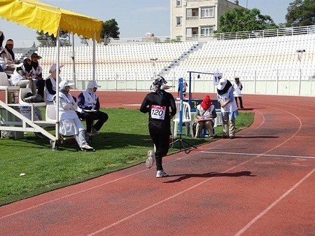 ورزشکار خراسان رضوی، قهرمان دو 400 متر بانوان کشور شد