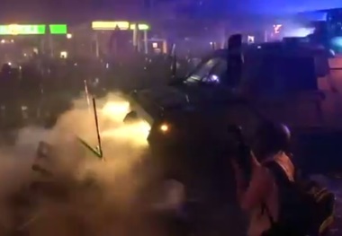 زد و خورد پلیس ضدشورش آلمان با مخالفان برگزاری نشست رهبران 20 اقتصاد برتر جهان