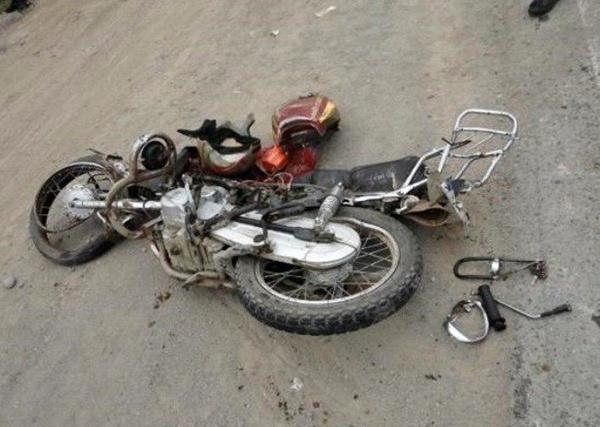یک کشته در برخورد موتورسیکلت با درخت در ساری