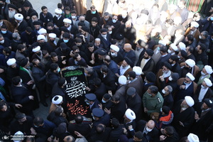 مراسم تشییع آیت الله العظمی صافی گلپایگانی (ره) در قم - 2