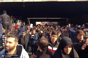 حضور میلیون ها تهرانی در تشییع پیکر مطهر سردار قاسم سلیمانی - 12