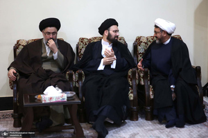 مراسم چهاردهمین سالگرد رحلت همسر امام خمینی و سی‌امین سالگرد ارتحال مرحوم حاج سیداحمد خمینی (ره)