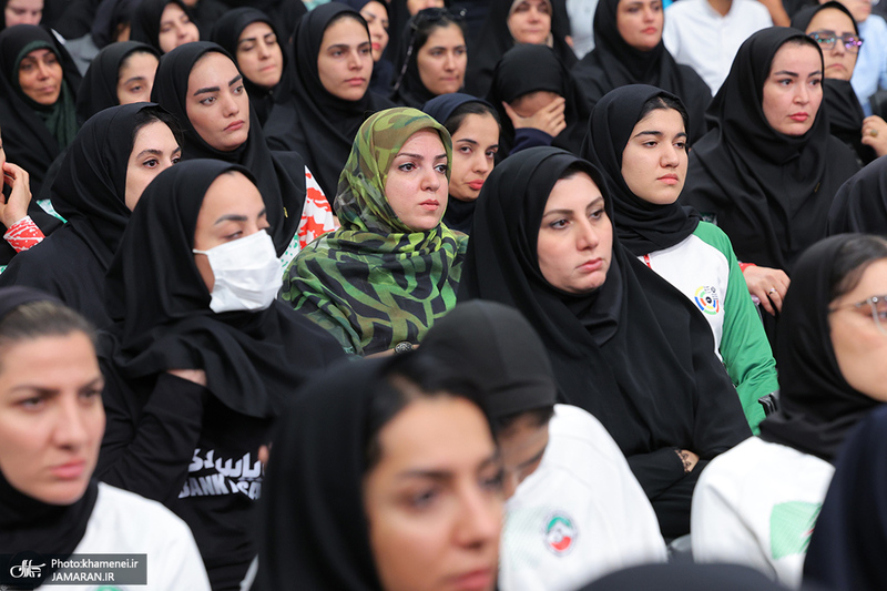 دیدار قهرمانان و مدال‌آوران ورزشی و المپیادهای علمی جهانی با رهبر معظم انقلاب