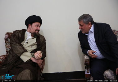 دیدار اعضای شورای اسلامی شهر تهران با سید حسن خمینی 