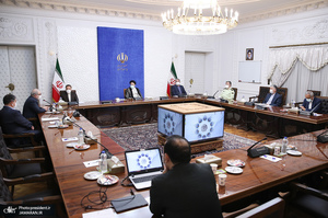 جلسه روسای کمیته‌های تخصصی ستاد ملی مقابله با کرونا با حضور رئیسی
