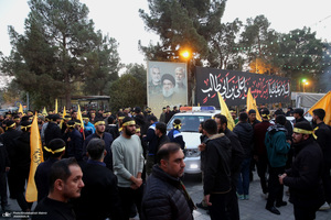 مراسم عزاداری شب شهادت حضرت زهرا(س) در حرم امام خمینی(ره) برگزار شد