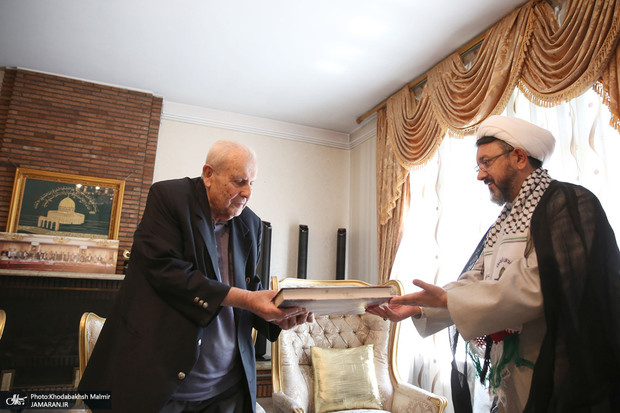 تسلیت رییس موسسه تنظیم و نشر آثار امام خمینی در پی درگذشت صلاح الزواوی سفیر سابق فلسطین در ایران