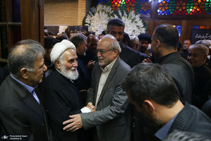 مراسم ختم احمد ناطق نوری