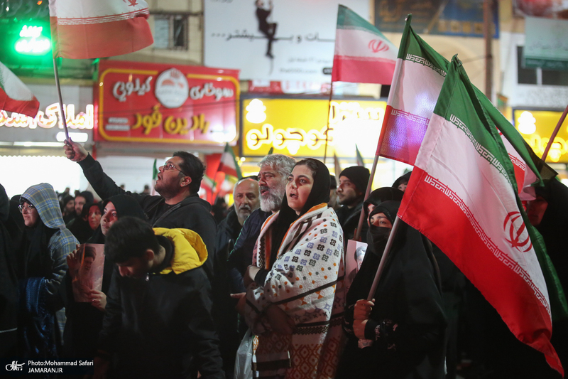 اجتماع حمایت از رزمندگان در مقابله با دشمن آمریکایی - صهیونی در پرند -2