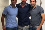 سه فوتبالیست ایرانی در آلمان با یکدیگر دیدار کردند + عکس