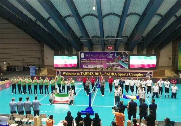  برتری تیم ملی والیبال نشسته ایران مقابل بوسنی