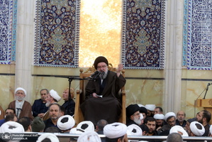 اجتماع طلاب در محکوم کردن اقدام تروریستی دولت آمریکا در به شهادت حاج قاسم سلیمانی