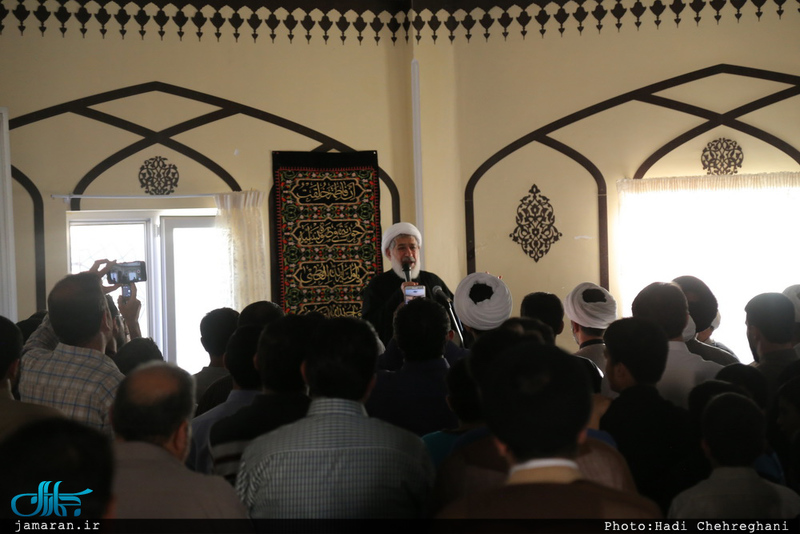 مراسم دعای عرفه در محضر استاد امجد 