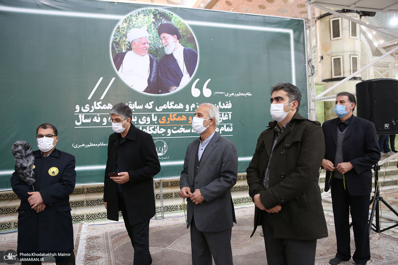 مراسم چهارمین سالگرد رحلت آیت الله هاشمی رفسنجانی(ره) در حرم مطهر امام-2