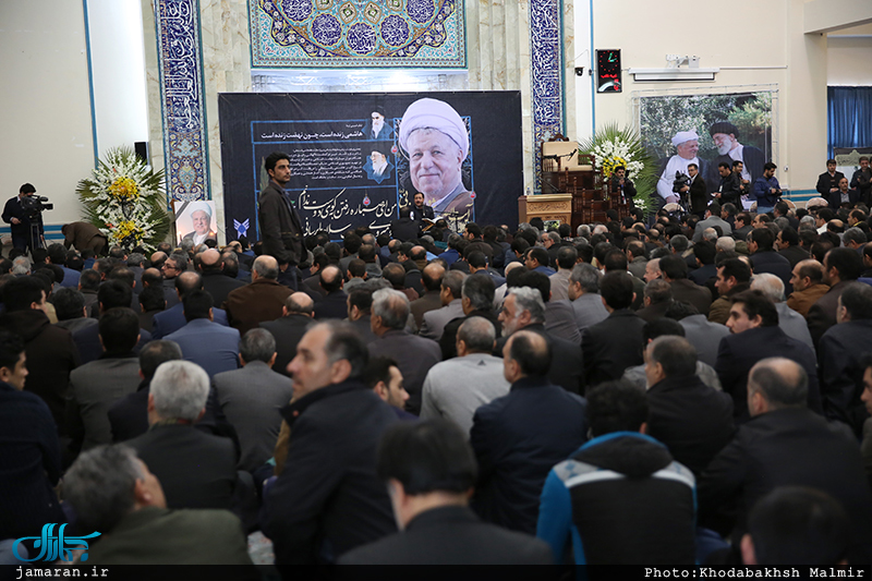 مراسم بزرگداشت آیت الله هاشمی رفسنجانی(ره) در واحد علوم تحقیقات دانشگاه آزاد اسلامی-2