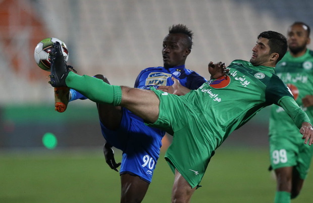 کامبک آسیایی ذوب آهن مقابل النصر عربستان در نیمه نخست