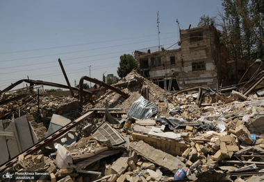 ببینید/ گودال عظیم در زندان اوین؛ آثار حمله رژیم صهیونیستی