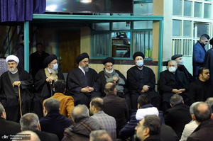 مراسم بزرگداشت آیت الله موسوی بجنوردی (ره) در حسینیه جماران - 1