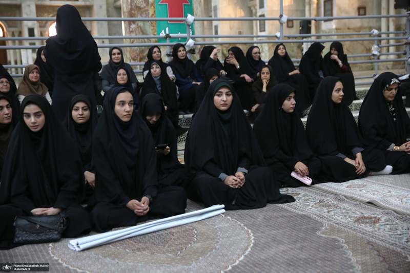 مراسم تجدیدمیثاق دانشگاهیان با آرمان‌های امام خمینی (س)