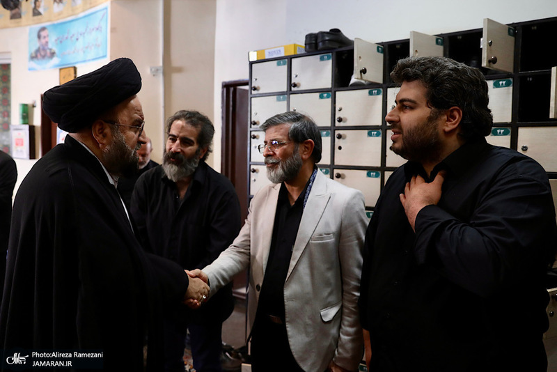 مراسم تشييع پيكر احمد توكلى