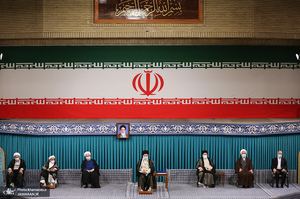 مراسم تنفیذ حکم سیزدهمین دوره ریاست جمهوری اسلامی ایران‌ توسط رهبر انقلاب