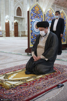 تجدید میثاق رئیس و اعضای دوره جدید شورای اسلامی شهر تهران با آرمان های امام خمینی(س)