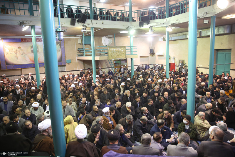 مراسم سالگرد رحلت آیت‌الله سید محمد موسوی بجنوردی در حسینیه جماران  -2