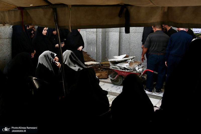 مراسم تشییع برادر آیت الله هاشمی رفسنجانی