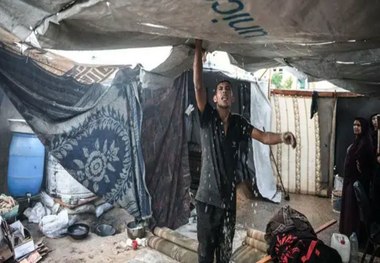 هشدار مرکز حقوق بشر غزه: زمستانِ بدون سرپناه، مرگبارتر از جنگ است/ دست‌کم یک‌ونیم میلیون نفر در معرض سرما و بارندگی‌های شدید قرار دارند