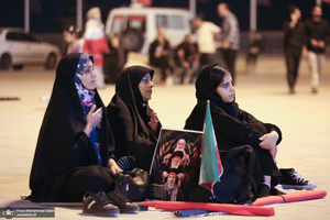 دومین روز مراسم وداع با رهبر شهید انقلاب در مصلای تهران