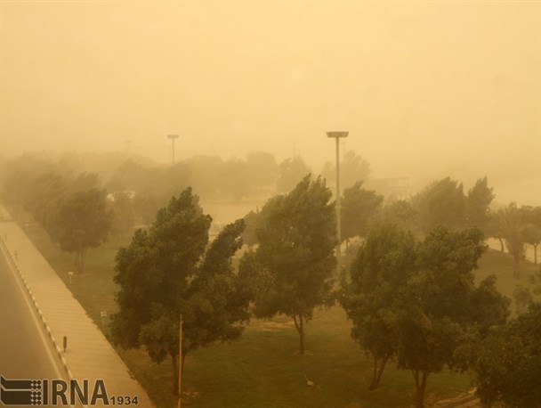 پیش بینی وقوع پدیده گرد و غبار در برخی مناطق خوزستان