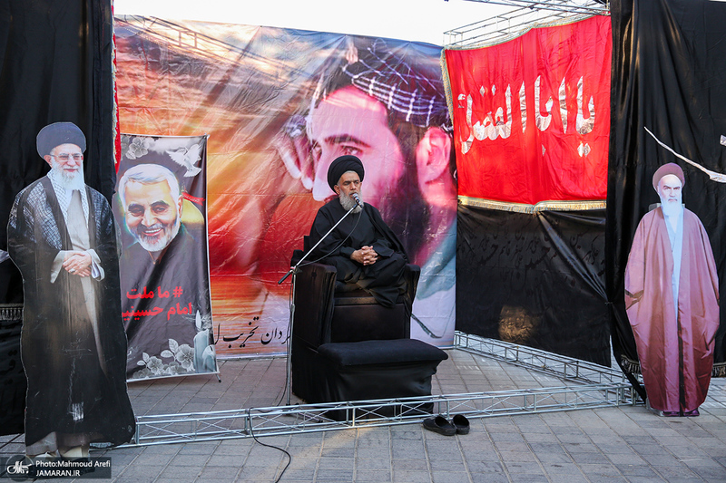 عزاداری تاسوعای حسینی(ع) هیات گردان تخریب و گردانهای لشکر 27 محمد رسول الله(ص)