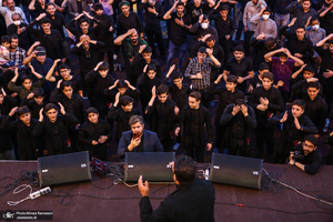 مراسم شهادت امام جعفر صادق (ع) در میدان امام حسین (ع)