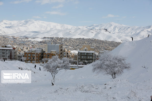 برف و باران استان سمنان را فرا می‌گیرد