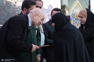 اجتماع «کارگران در مسیر حاج قاسم» در حرم امام خمینی